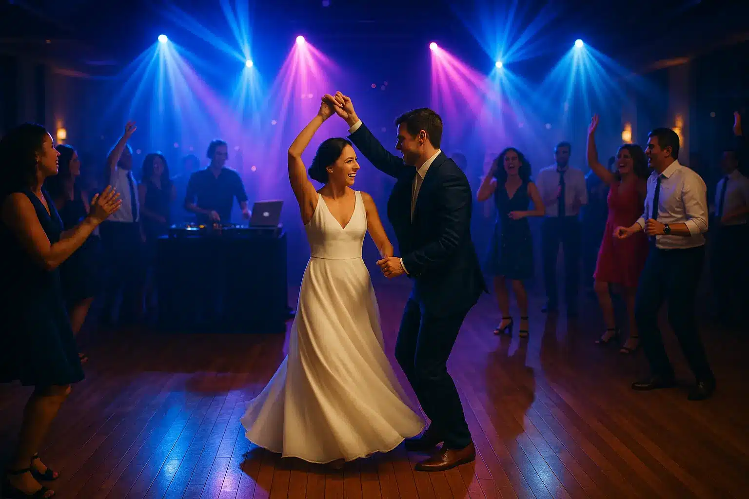 dj mariage 77 mariés qui dansent